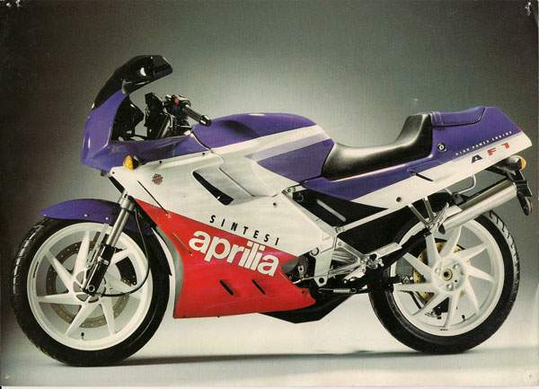 1989 Aprilia AF1 125 Sintesi